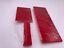WII: CONSOLE DUST COVERS - RED (NEW)